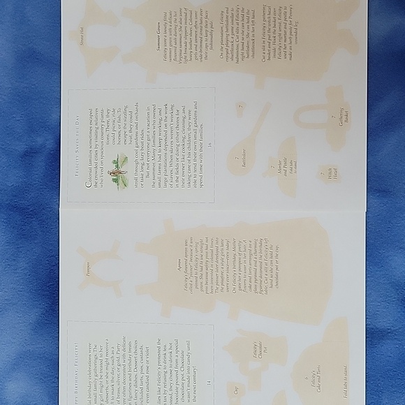 American Girl 👧 Felicity's Paper 📄 Doll - Vintage 1992 - Picture 12 of 16